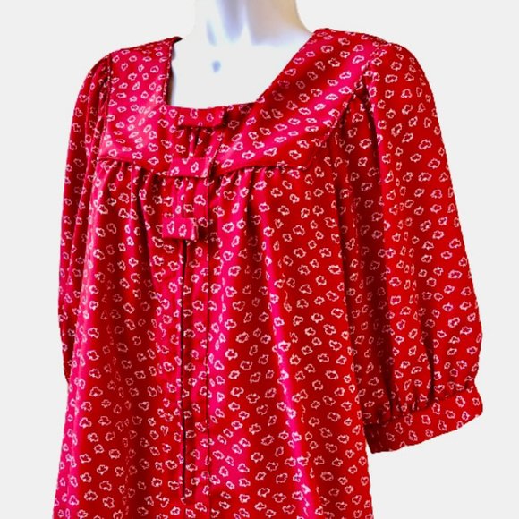 Liberty House LOLA Hawaian Maxi Dress Vintage 80's - Picture 12 of 14